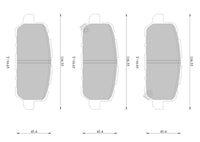 Bosch Rear Brake Pads ­D1698
