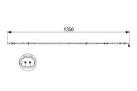 Bosch Rear Brake Pad Wear Sensor AP831