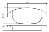 Bosch Front Brake Pads BP1523