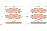 TRW Front Brake Pads DB1311T