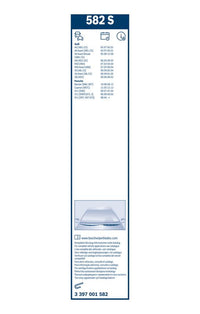 Bosch Wiper Blades 582S