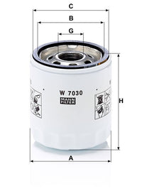 Mann-filter Oil Filter W7030