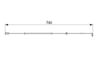 Bosch Front Brake Pad Wear Sensor AP221