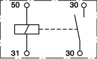 Bosch Main Current Relay 0333009009