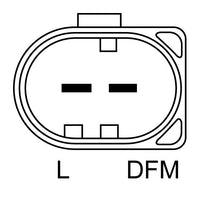 Bosch Alternator 1986A00843