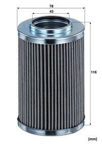 Mann-filter Hydraulic Filter for operating hydraulic HD825/4---Tractor