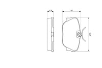Bosch Front Brake Pads BP786