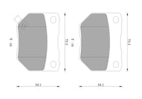 Bosch Brake Pads DB1220BL
