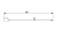 Bosch Front Brake Pad Wear Sensor AP1053