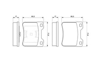 Bosch Front Brake Pads BP201