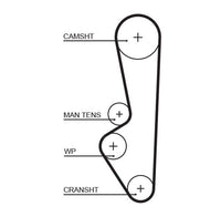 Gates Timing Belt T152