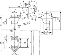 Bosch Sender Unit, Oil Temperature / Pressure 0281006282---TRUCK
