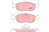 TRW Brake Pads GDB1383