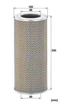 Mann-filter Oil Filter H15222/2---Tractor
