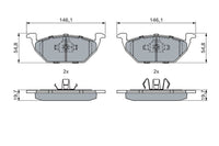 Bosch Front Brake Pads BP1914
