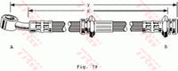 TRW Front Brake Hose PHD157