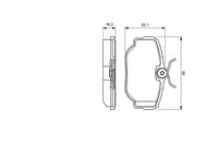 Bosch Rear Brake Pads BP311