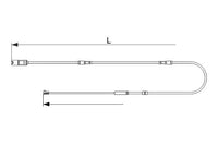 Bosch Brake Pad Wear Sensor 1987473621 AP1140